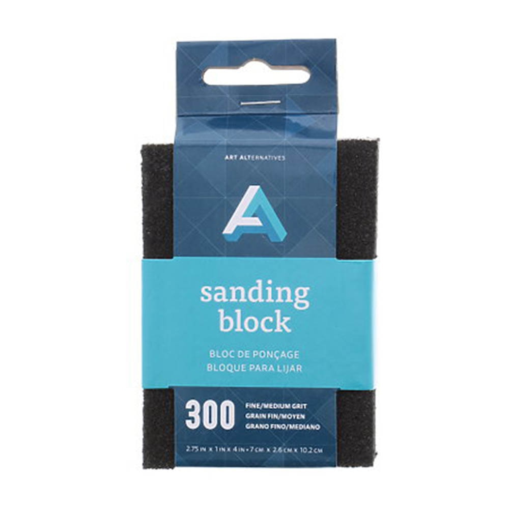 Art Alternatives, Accessories, Art & School, Sanding Block, Foam, Fine/Medium, 5923